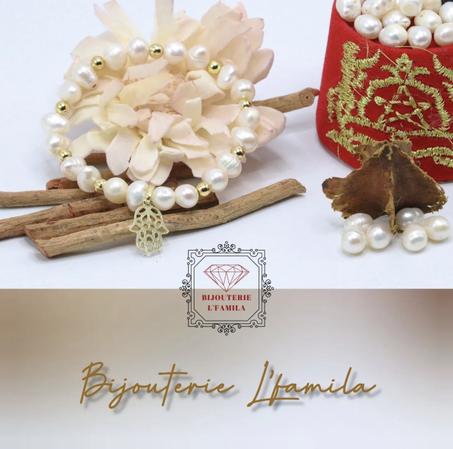 براسلي انيق بحجر الجوهر الحر