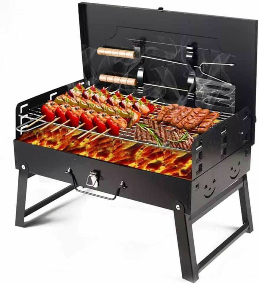 باك العيد مجمر BBQ GRILL   حددة السكاكين و رابوص