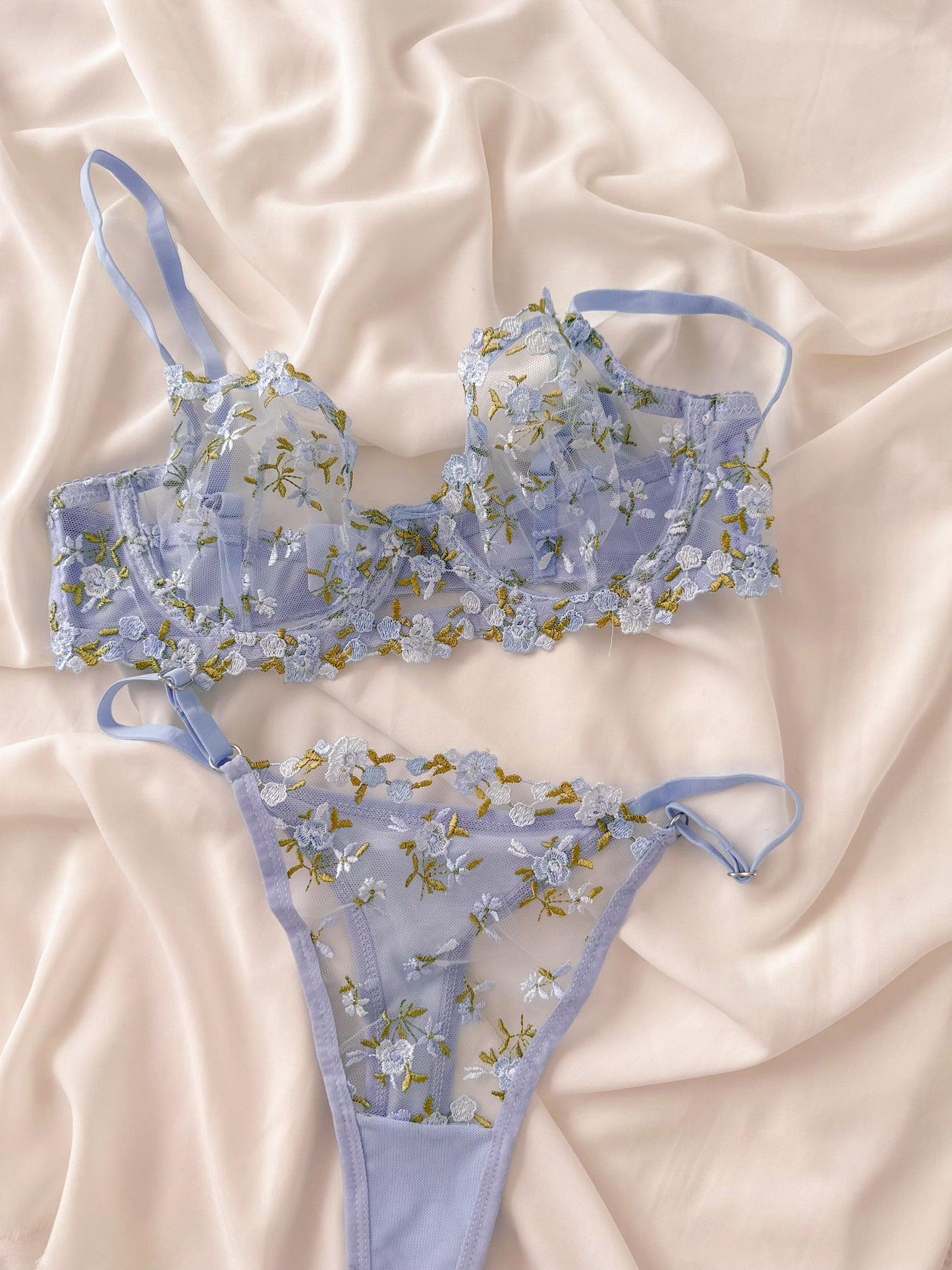 coeur bleu