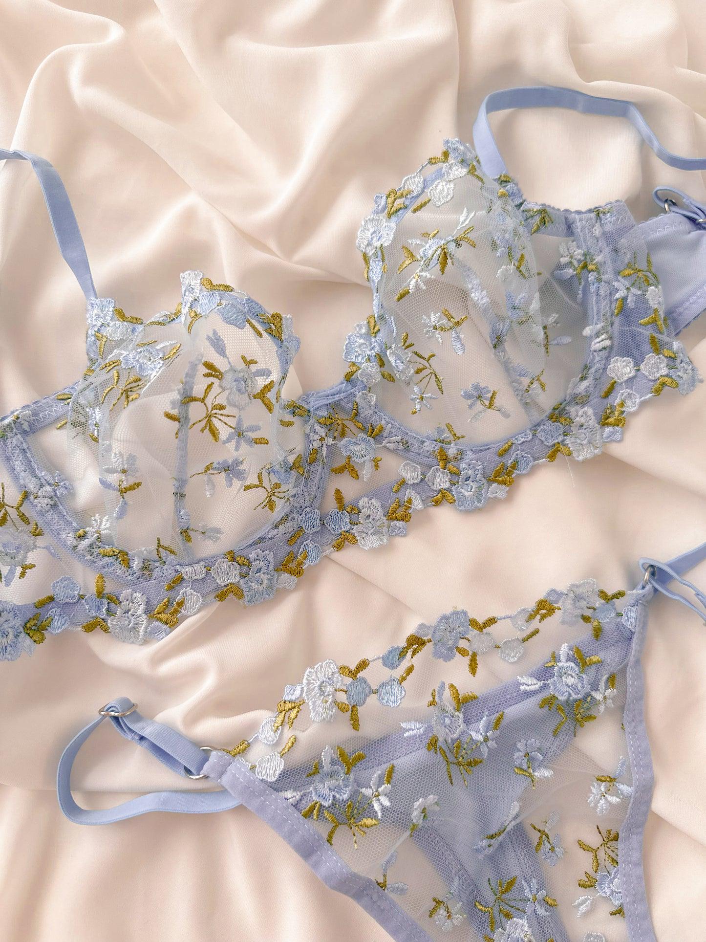 coeur bleu