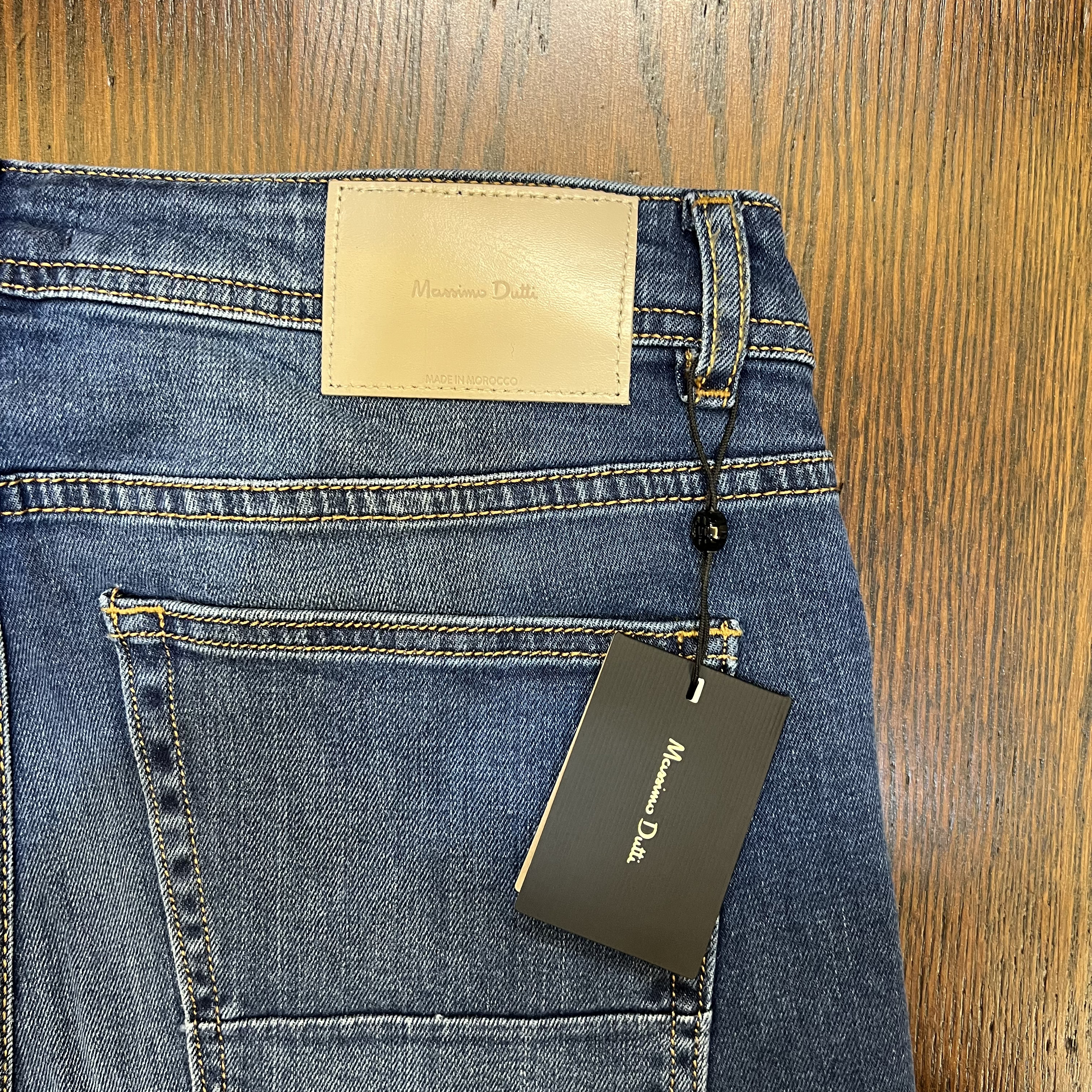 Jeans Massimo Bleu Délavé