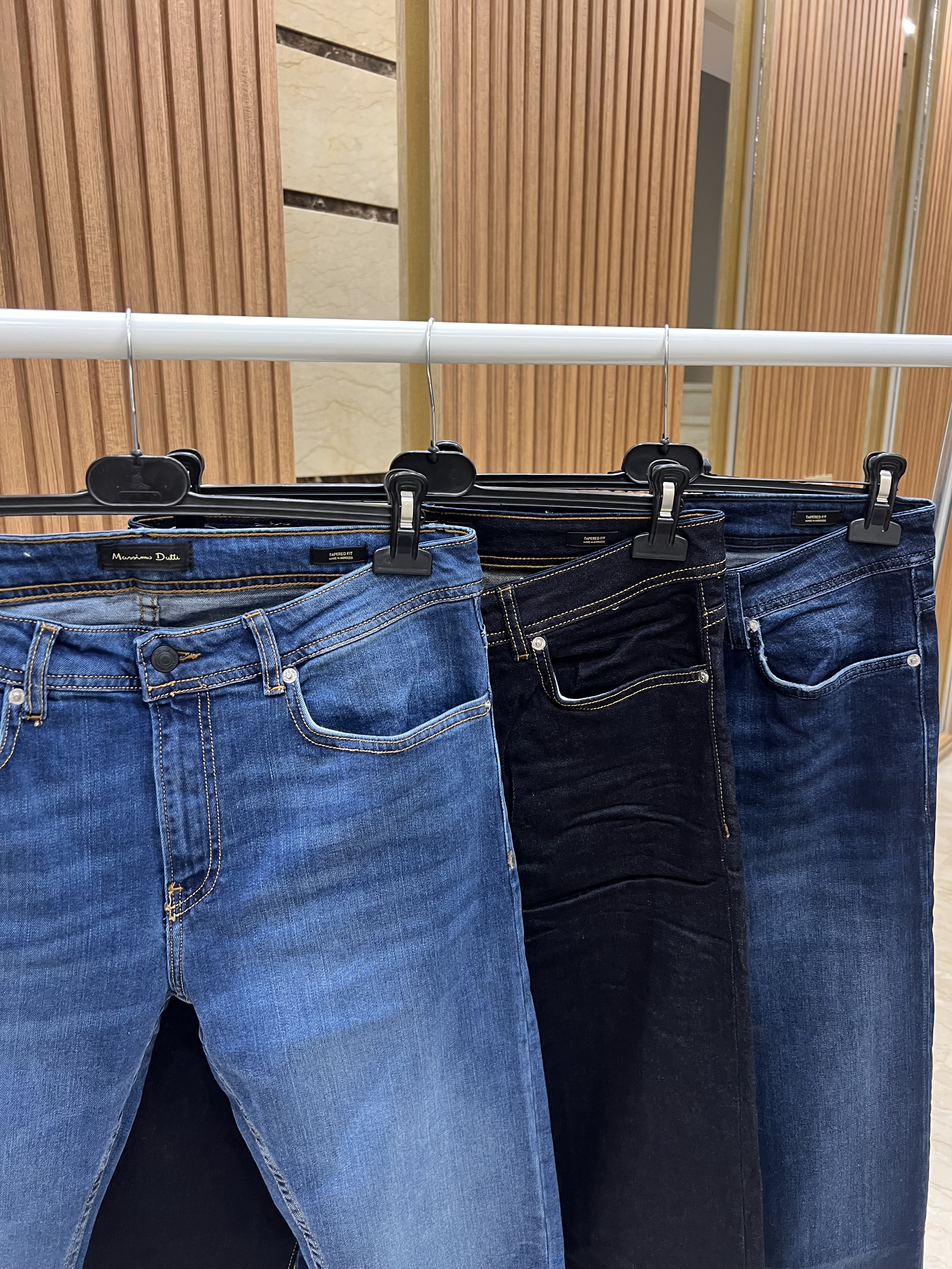 Jeans Massimo Bleu Délavé