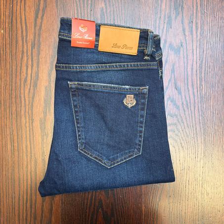 Jeans Loro Piana Bleu Foncé
