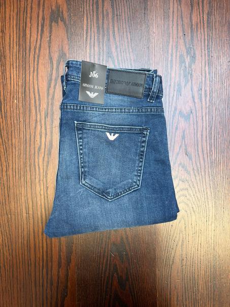 Jeans Armani Bleu Délavé