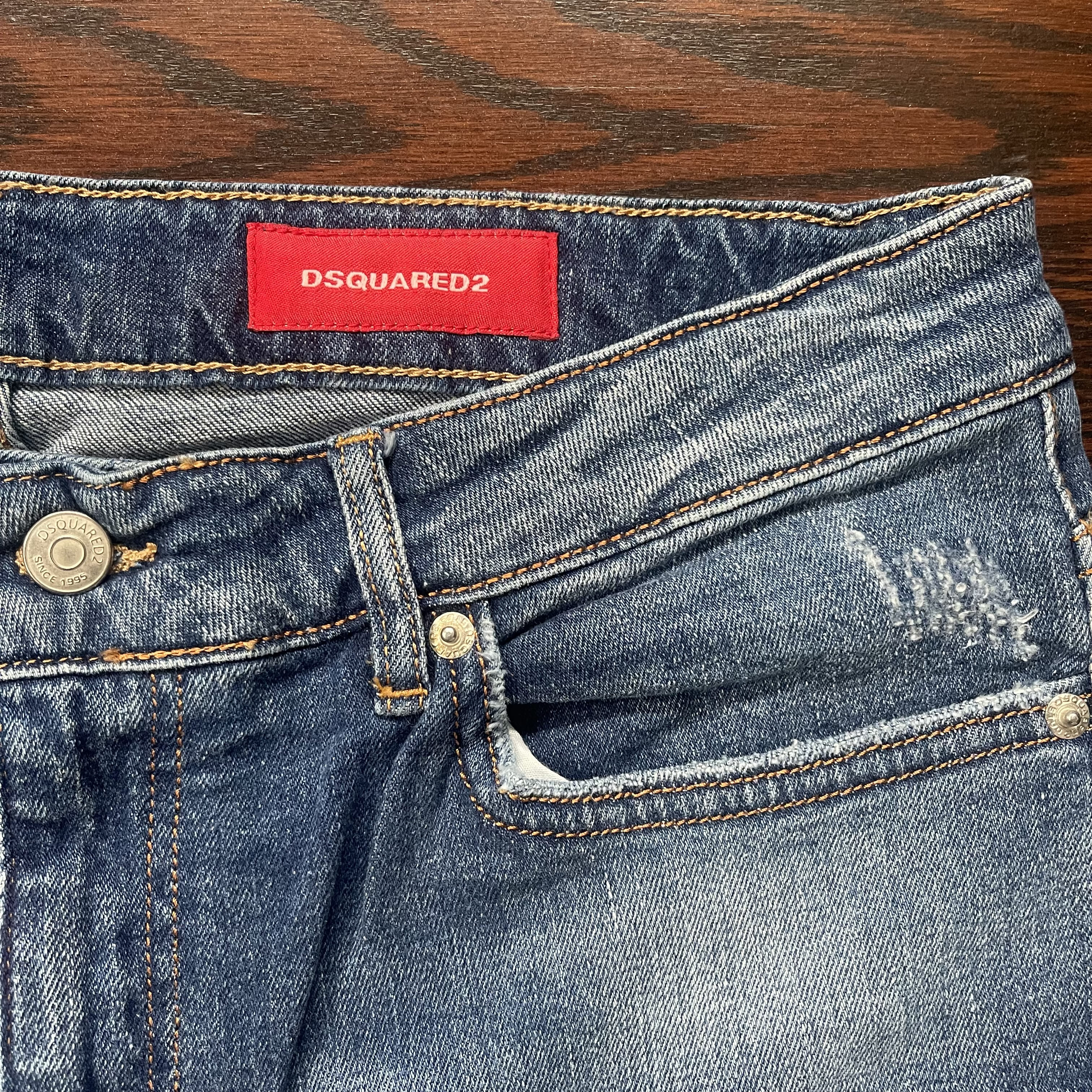 Jeans Dsquared2 Bleu