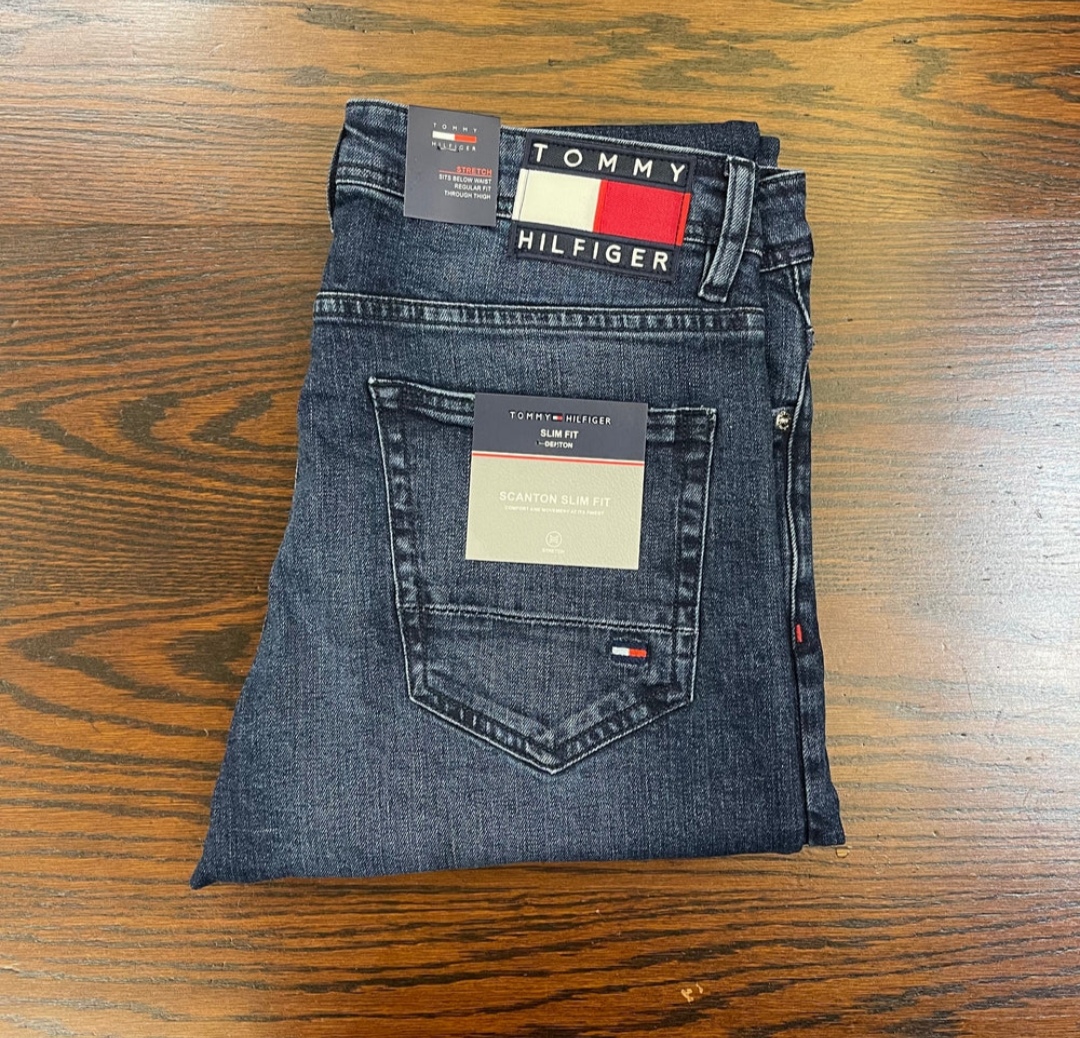 Jeans Tommy Bleu Foncé