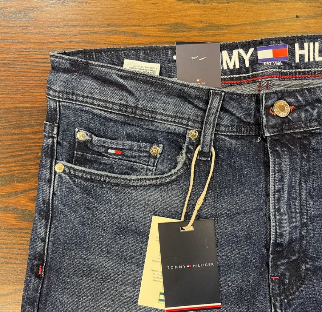 Jeans Tommy Bleu Foncé