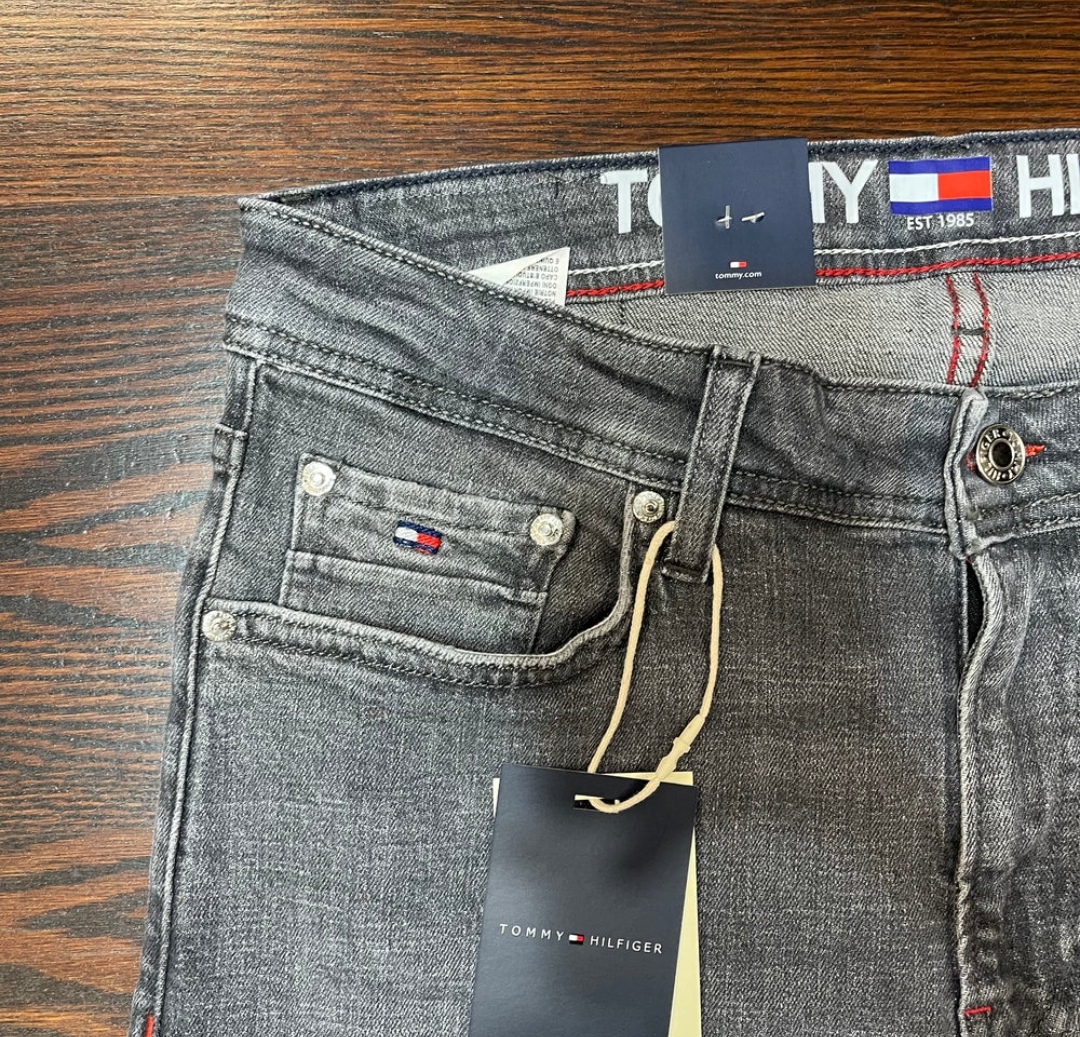 Jeans Tommy Gris