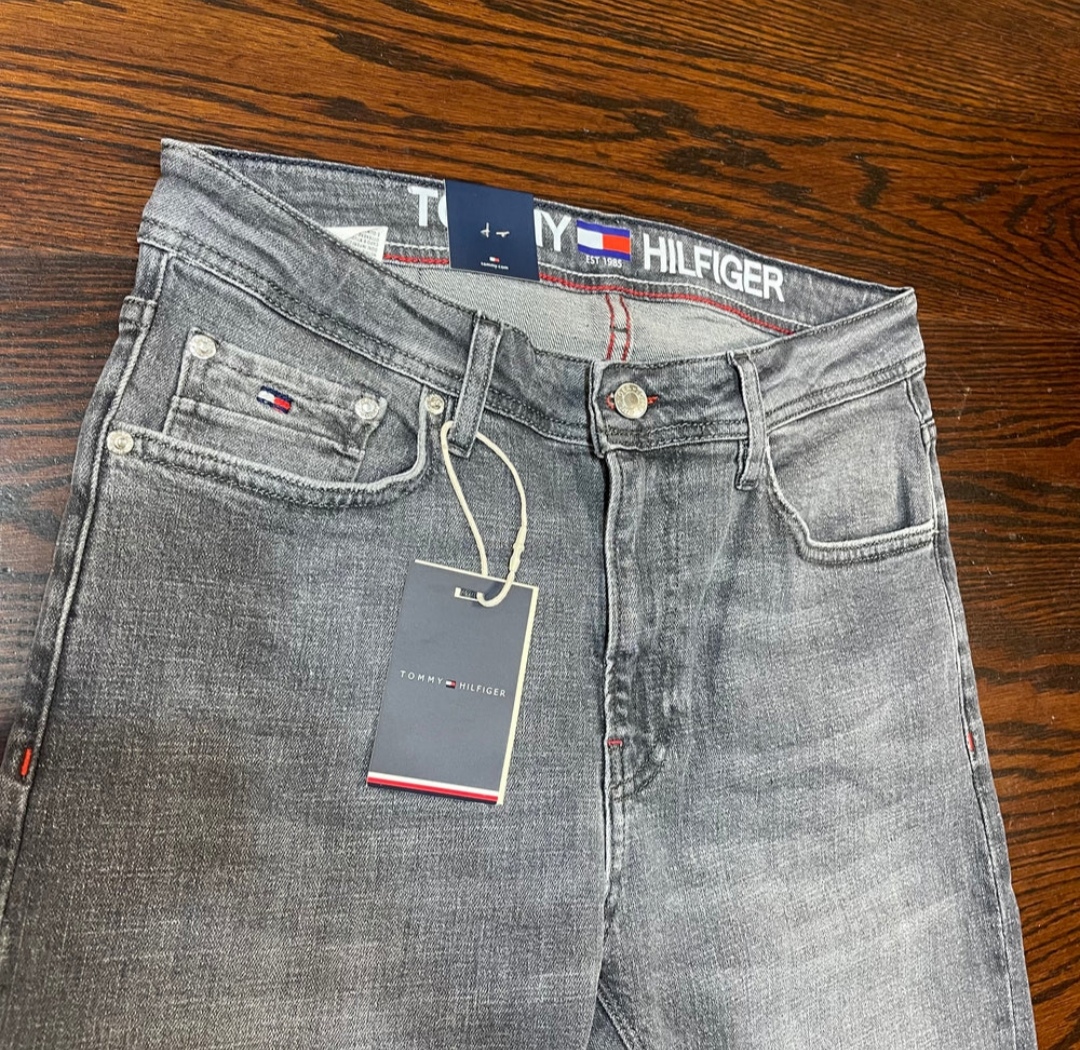 Jeans Tommy Gris