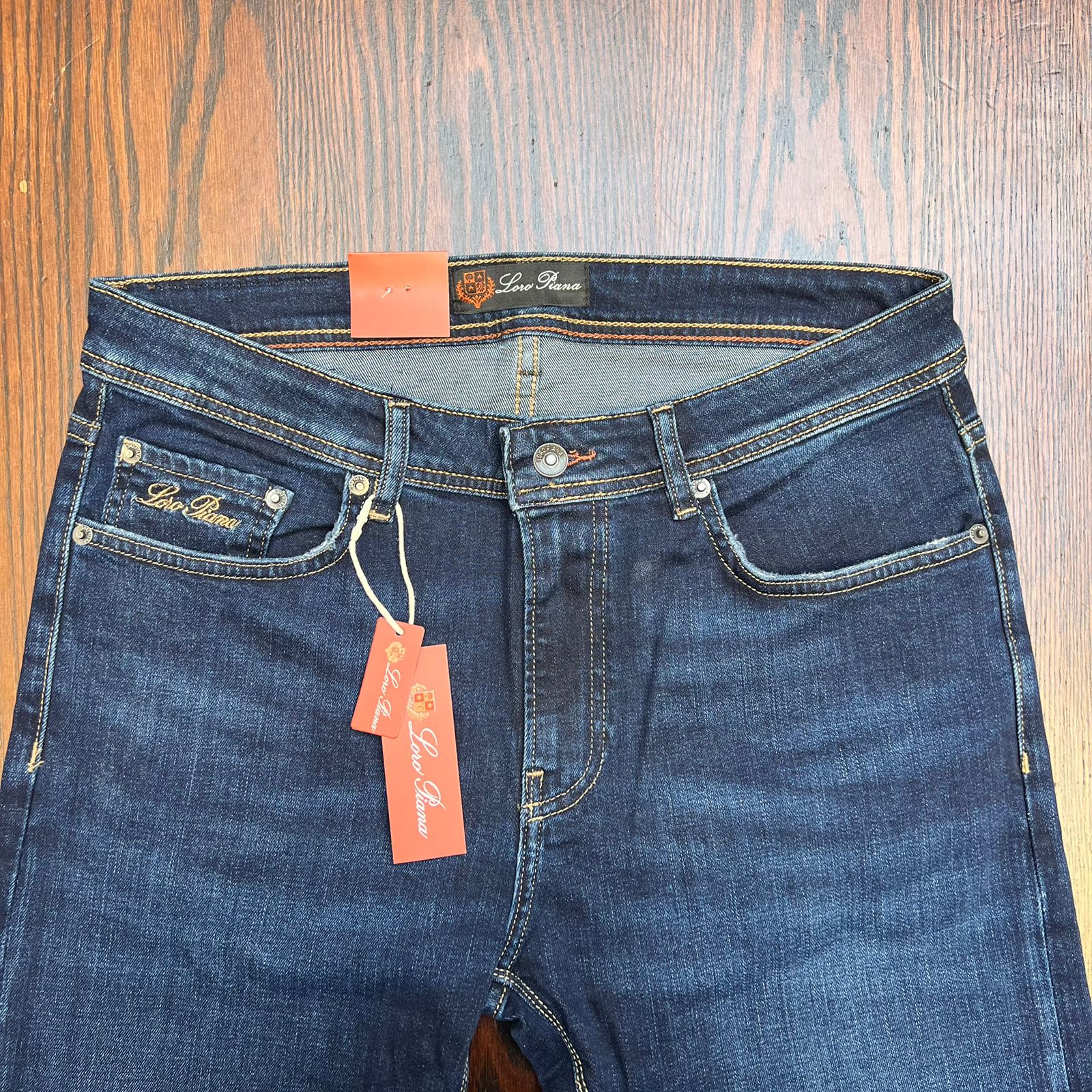 Jeans Loro Piana Bleu Foncé
