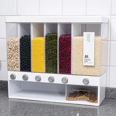 منظم حبوب مطبخي الاحترافي 10.كيلو