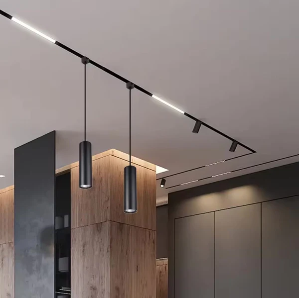 Suspension Cylindre LED Magnétique