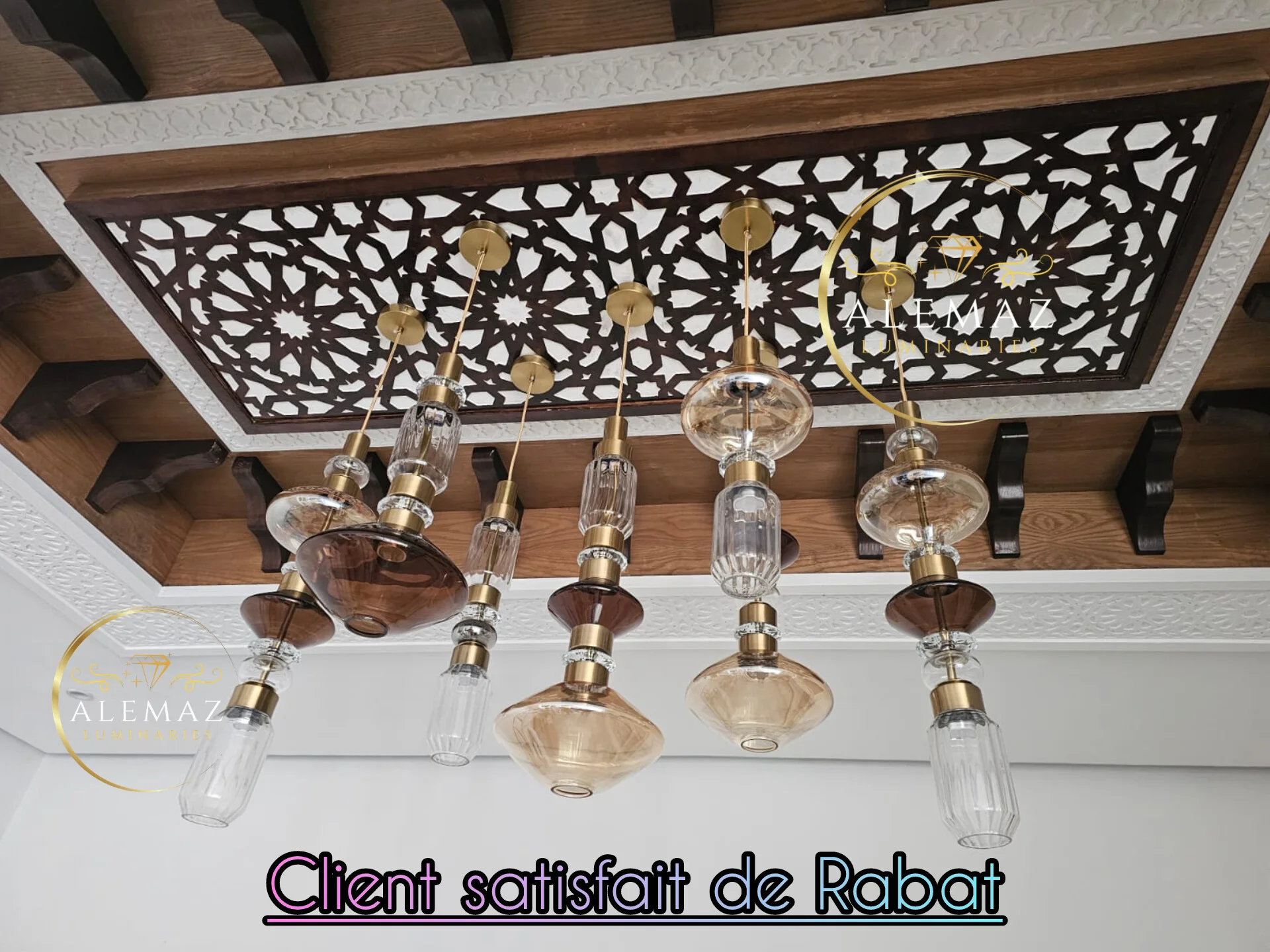 Suspensions Lumineuses– Formes Géométriques Élégantes