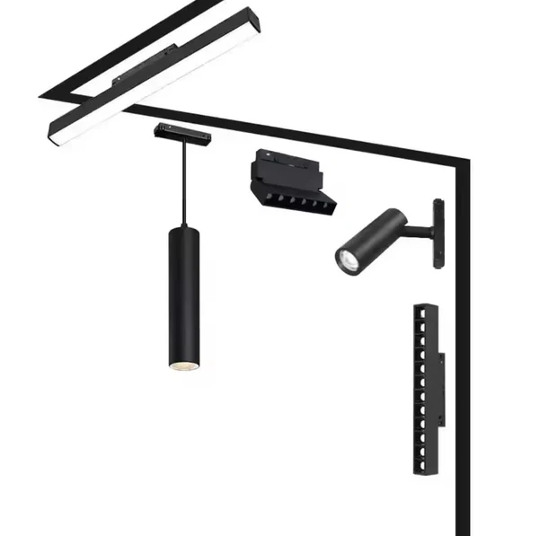 Suspension Cylindre LED Magnétique
