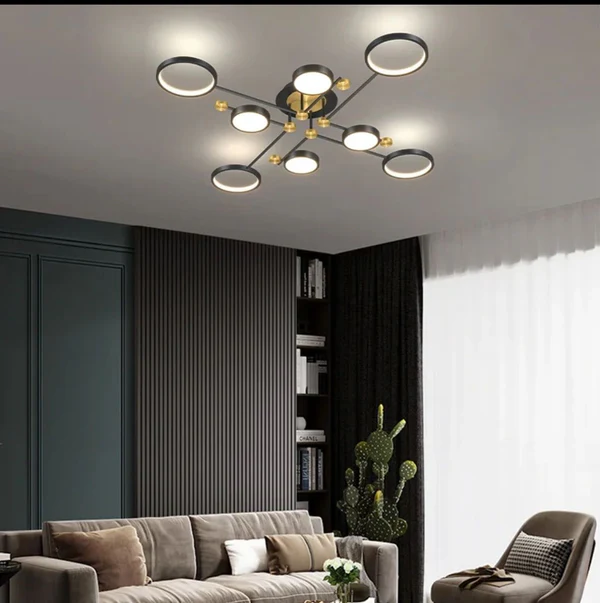 Suspension LAVENZA 8 (GOLD ou NOIR)