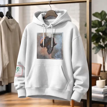 Oversize Hoodie l'afrique – Collection #Dimamaghreb par HG ATELIER