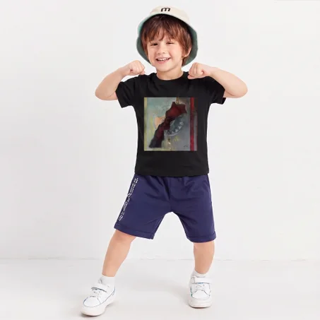 T-shirt Enfant Premium Morocco – Collection #Dimamaghreb Par GH ATELIER