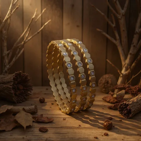 أساور فاخرة بديل ذهب