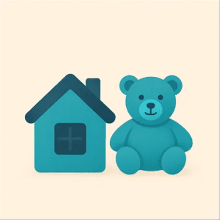 المنزل والأطفال