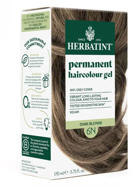 6.Soin colorant permanent 6N Blond Foncé