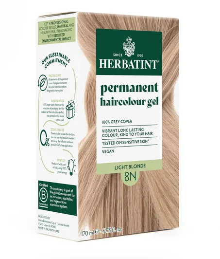 8.Soin colorant permanent 8N Blond Clair