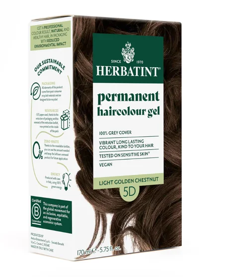 Soin colorant permanent 5D Châtain Clair Doré