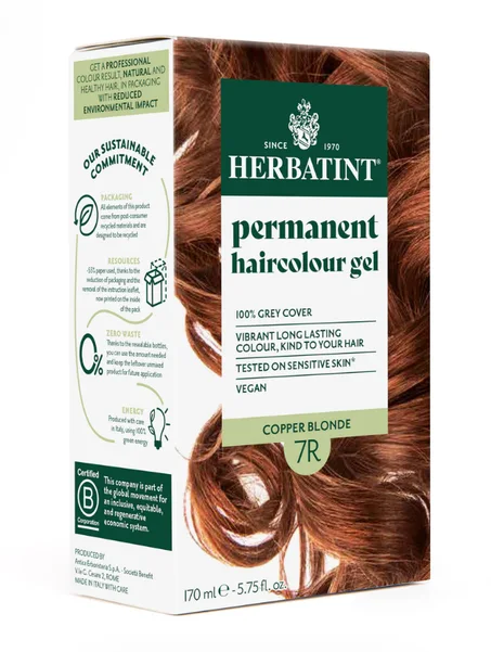 Soin colorant permanent 7R Blond Cuivré
