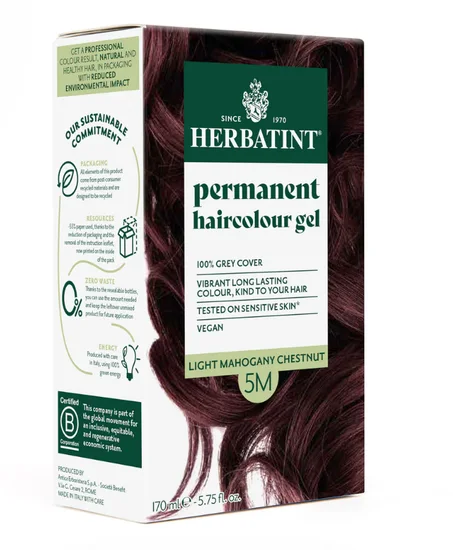 Soin colorant permanent 5M Châtain Clair Acajou