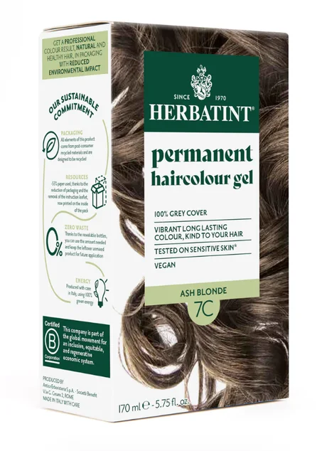 Soin colorant permanent 7C Blond Cendré