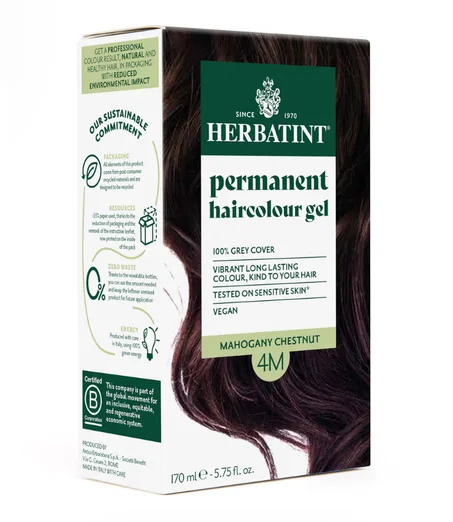 Soin colorant permanent 4M Châtain Acajou