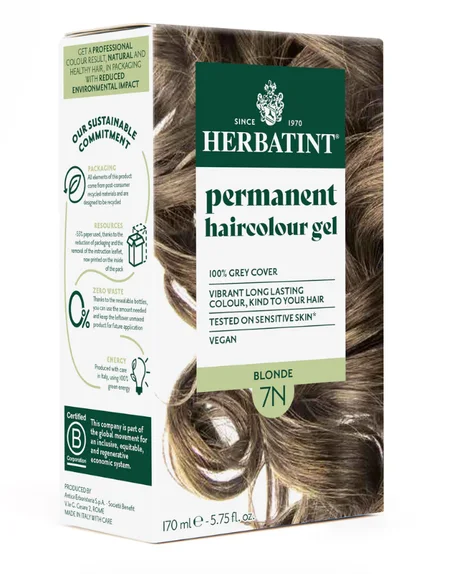7.Soin colorant permanent 7N Blond