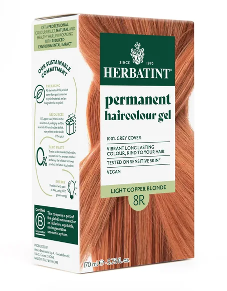 Soin colorant permanent 8R Blond Clair Cuivré