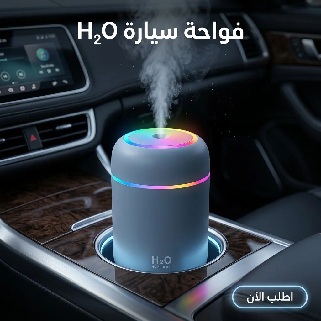 فواحة سيارة ومكتب H2O الذكية - أجواء منعشة وإضاءة هادئة (من متجر Symalo)