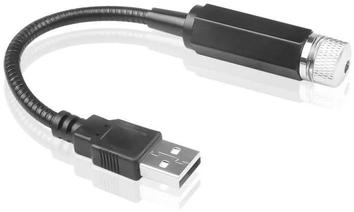 إضاءة ليزر USB للسيارة (أجواء سقف النجوم) - حوّل عربيتك لغرفة خيال (من متجر Symalo)