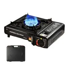 موقد تخييم صغير يعمل بالغاز