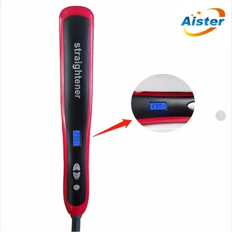 فرشاة الشعر الرقمية الكهربائية ، مش  السيراميك