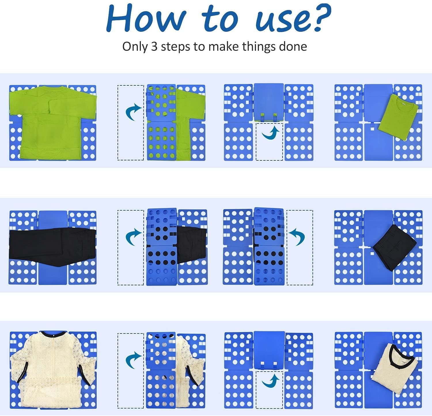 Shirt folder clothes
