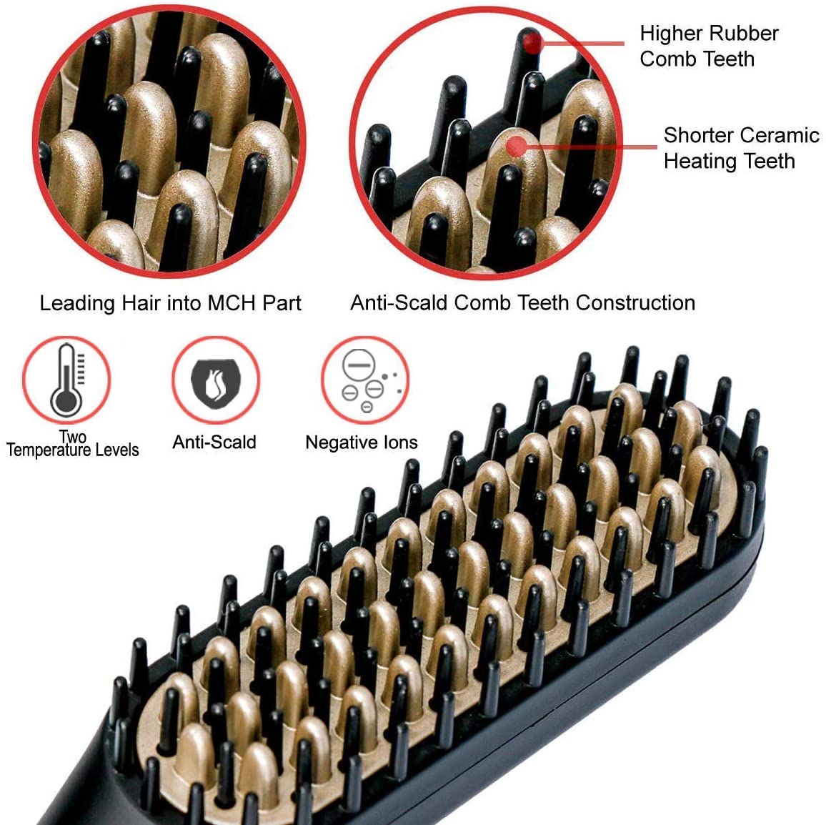 Beard Straightening Brush