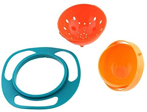 Baby 360 Degree Rotation Tableware  Bowl Spill-Proof Bowl