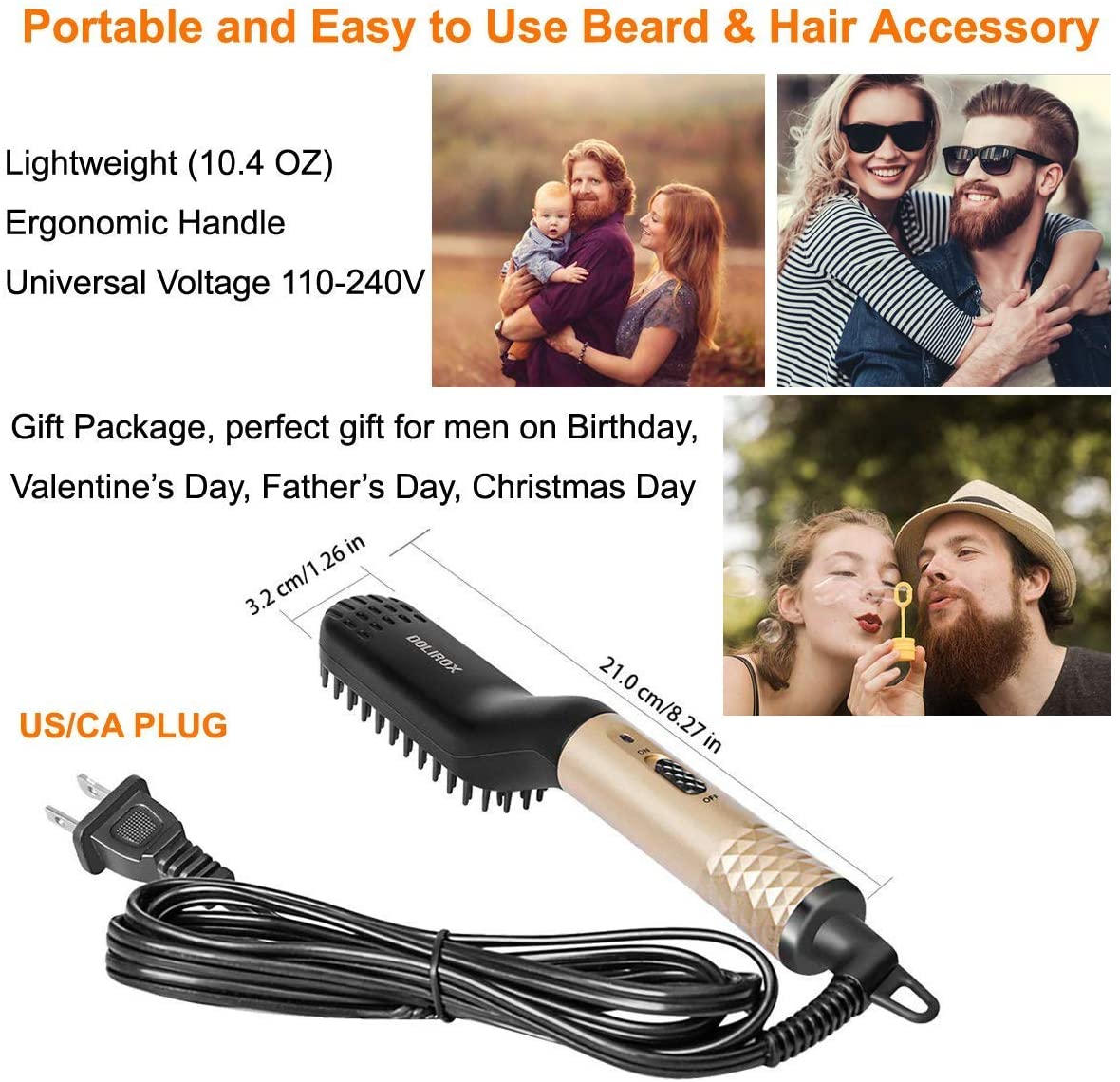 Beard Straightening Brush