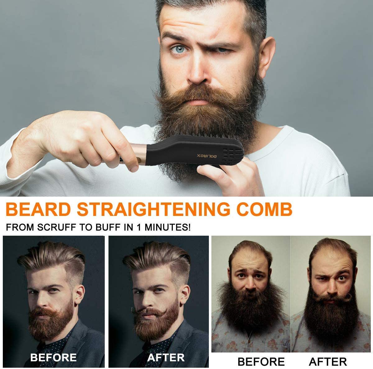 Beard Straightening Brush