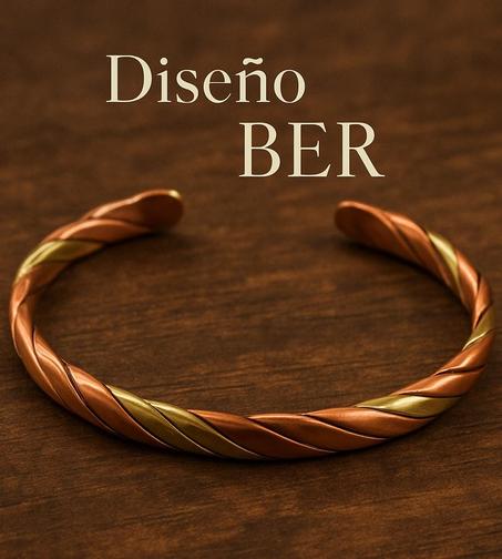 Pulsera de Cobre BER – Energía, Salud