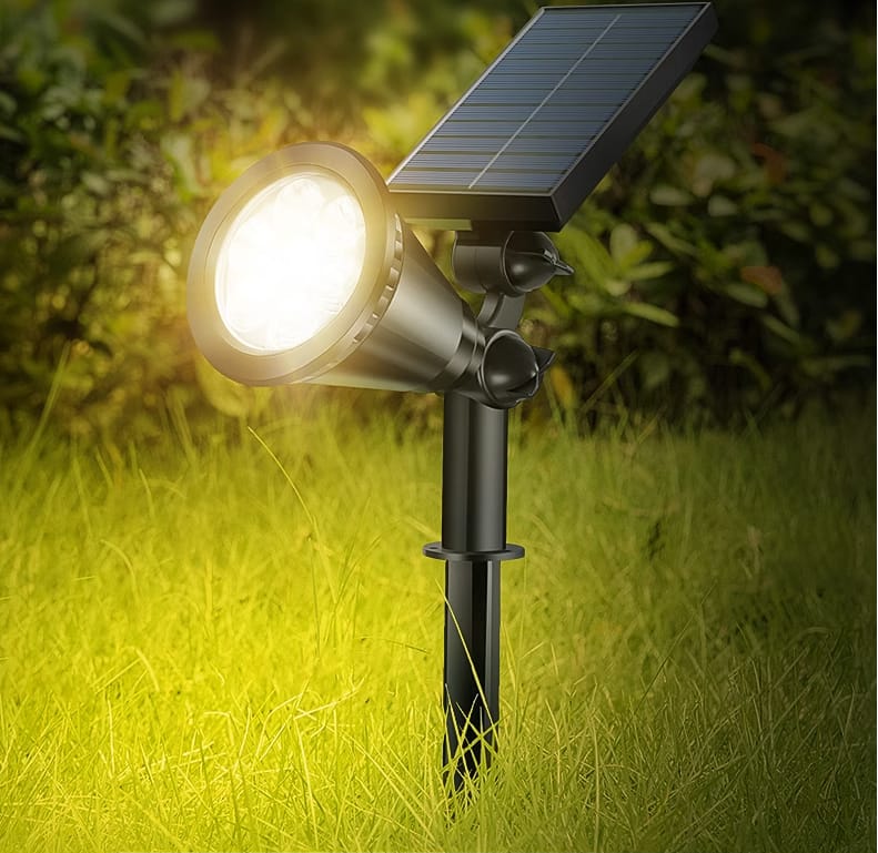 Lampe de jardin solaire ip67