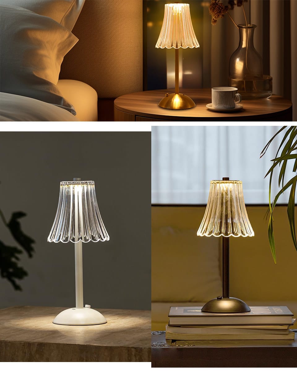 Lampes de table sans fil rechargeables