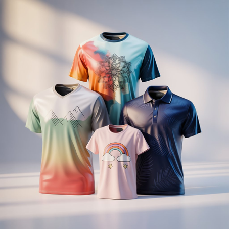 القمصان والتيشيرتات