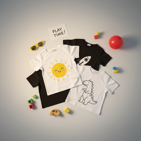 تيشيرتات الأطفال