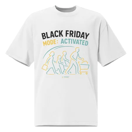 Black Friday Chaos Crew Collection - Oversize Premium Unisex T-shirt