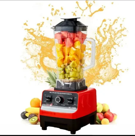 الخلاط الألماني🥤 خلاط قوي متعدد الوظائف — حضّر عصيرك في ثواني! المطبخ ديالك غادي يتبدل نهائياً ✨