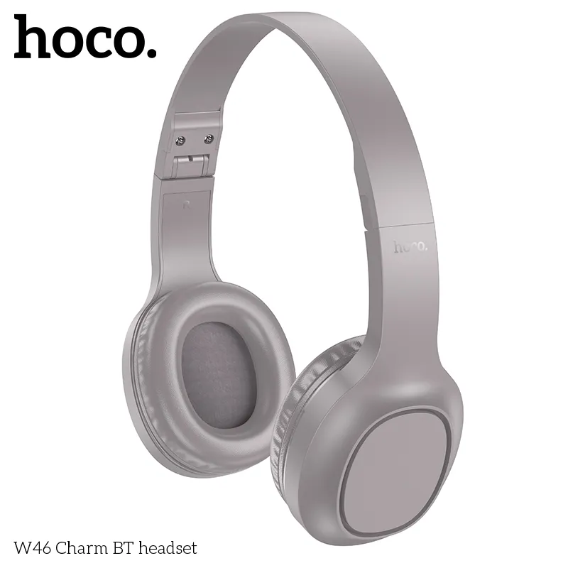 Casque Sans Fil W46 Hoco – Bluetooth 5.3 Réglable – 20H