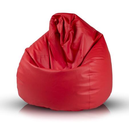 Pouf poire rouge